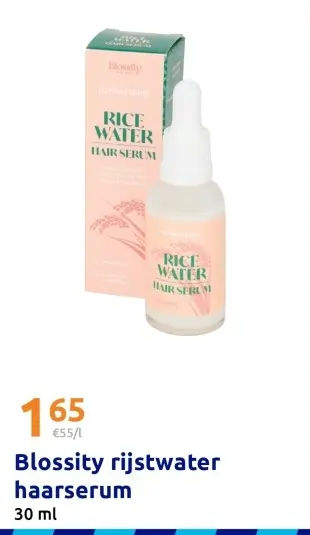 Promotie: Rijstwater haarserum