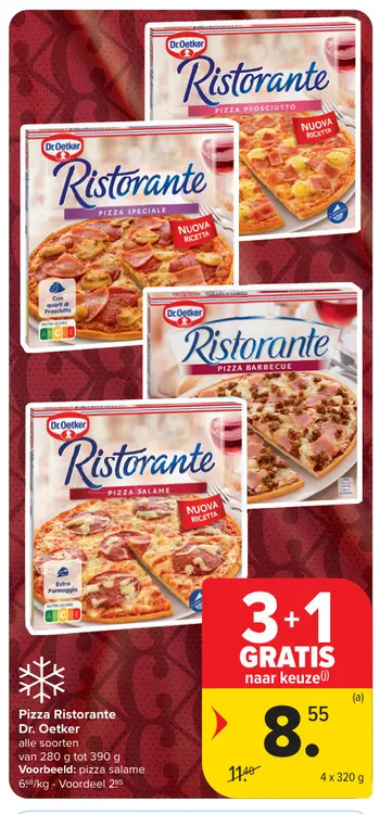 Promotie: Pizza Ristorante