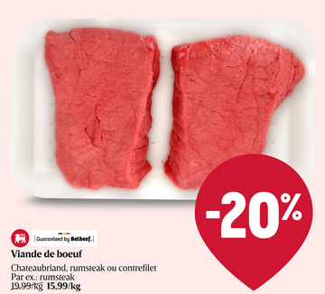 Offre: Viande de boeuf