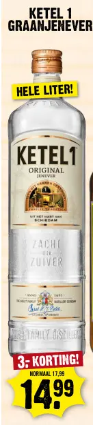 Aanbieding: Ketel 1 graanjenever
