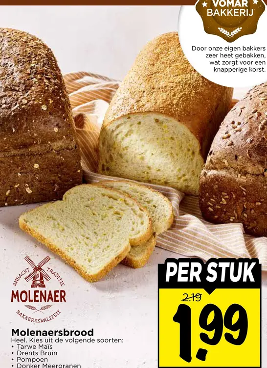 Aanbieding: Molenaer Molenaersbrood