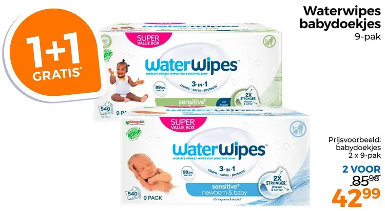 Aanbieding: Babydoekjes