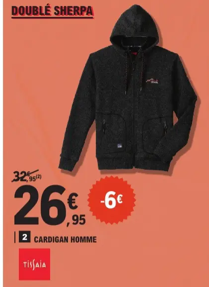 Aanbieding: Cardigan homme