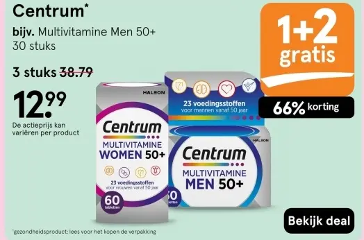 Aanbieding: Multivitamine Men 50+