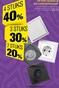 Aanbieding: Schakelmateriaal