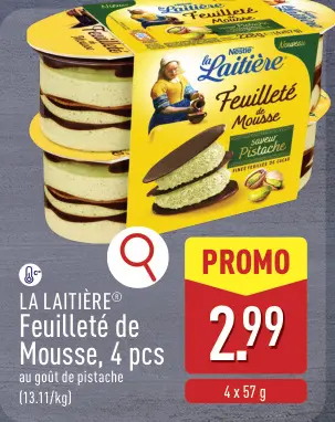 Offre: LA LAITIÈRE® Feuilleté de Mousse
