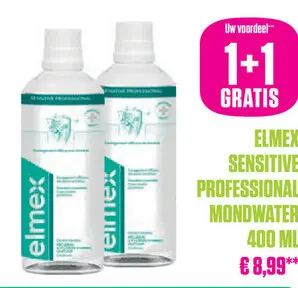 Aanbieding: Elmex Sensitive Professional Mondwater 400ml