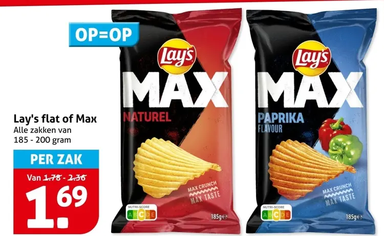 Aanbieding: Lay's Max