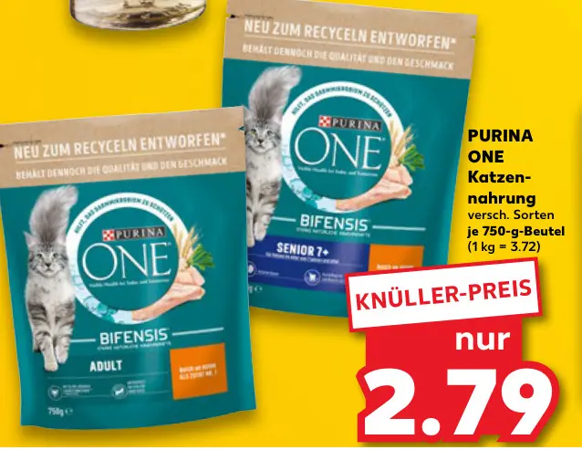 Aanbieding: Katzen-nahrung