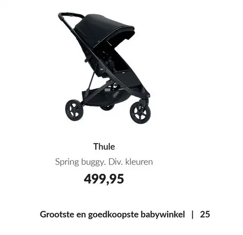 Aanbieding: Spring buggy