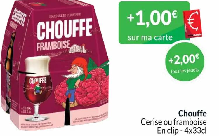 Offre: Chouffe Cerise ou framboise