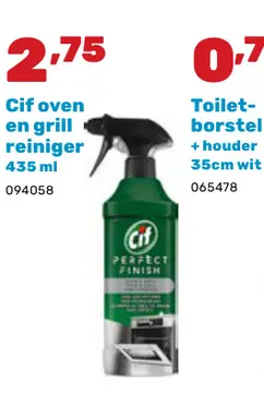 Aanbieding: Cif oven en grill reiniger