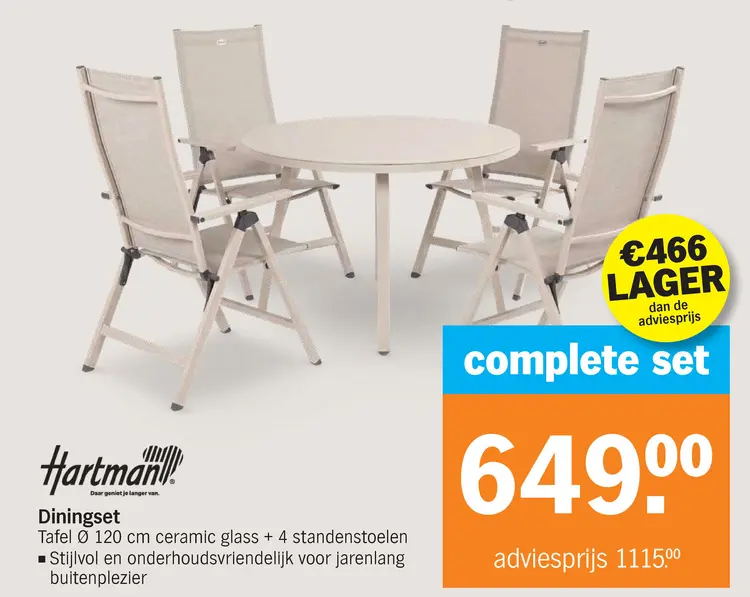 Aanbieding: Diningset