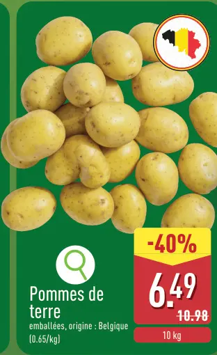Offre: Pommes de terre