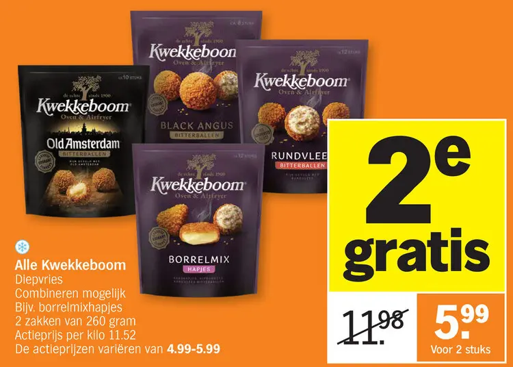 Promotie: Kwekkeboom Diepvries