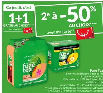 Offre: Fuze Tea