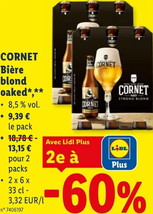 Offre: Bière blond oaked
