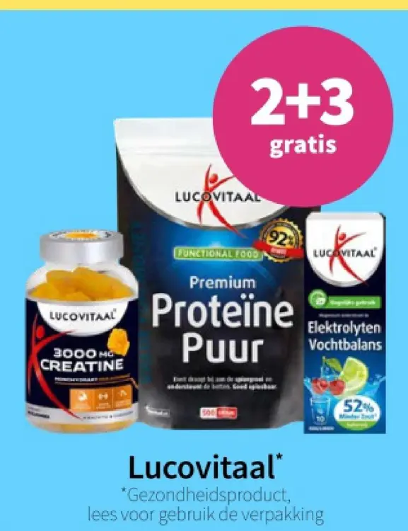 Aanbieding: Creatine, Proteïne Puur, Elektrolyten Vochtba