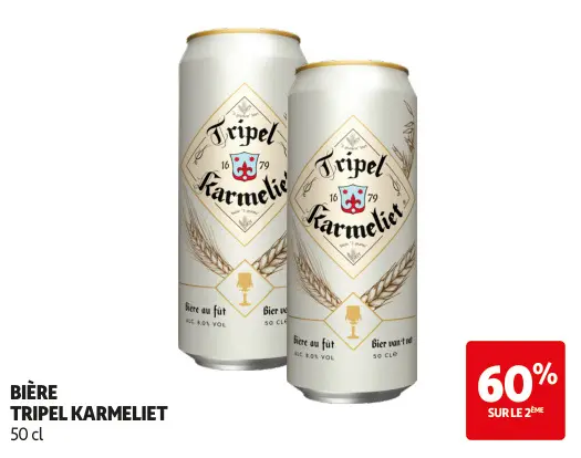 Promotie: Bière Tripel Karmeliet