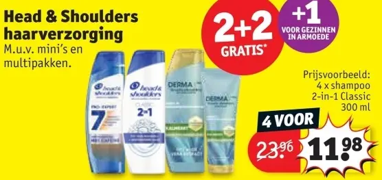 Aanbieding: Head & Shoulders haarverzorging