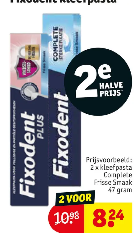 Promotie: Kleefpasta