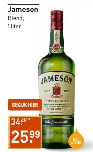 Aanbieding: Jameson 100CL