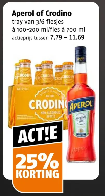 Aanbieding: Aperol of Crodino