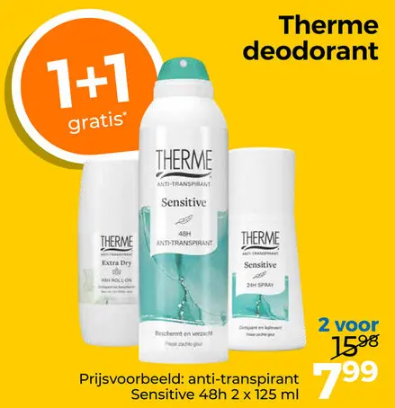Aanbieding: Deodorant