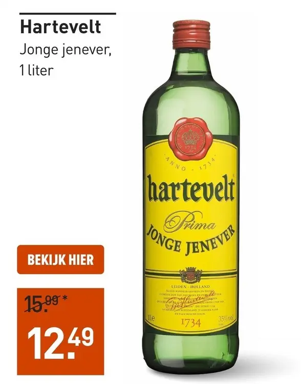 Aanbieding: Jonge jenever