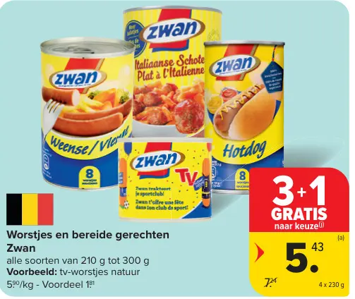 Promotie: Worstjes en bereide gerechten