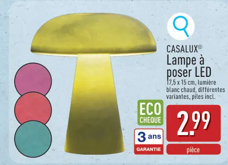 Offre: Lampe à poser LED