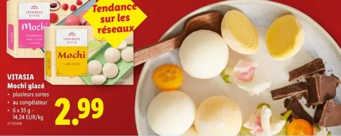 Offre: Mochi glacé