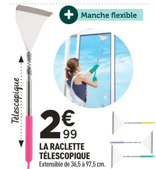 Offre: La raclette télescopique