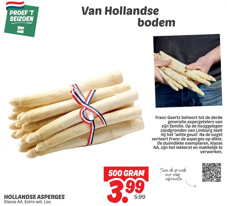 Hollandse asperges