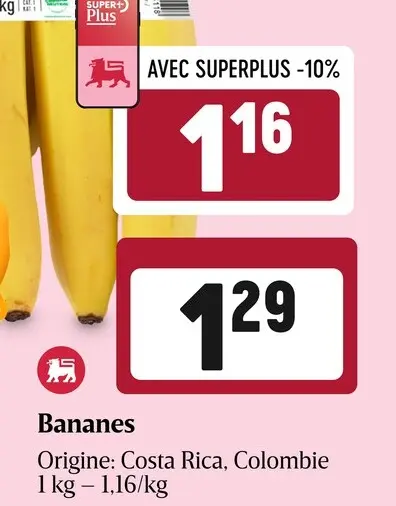 Offre: Bananes