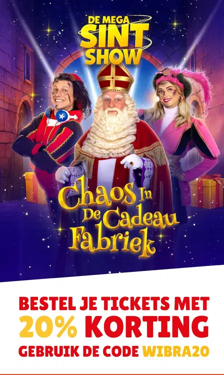 Aanbieding: De Mega Sint Show: Chaos in de Cadeaufabriek
