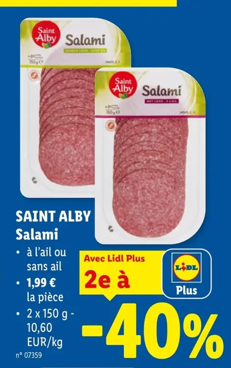 Offre: Salami
