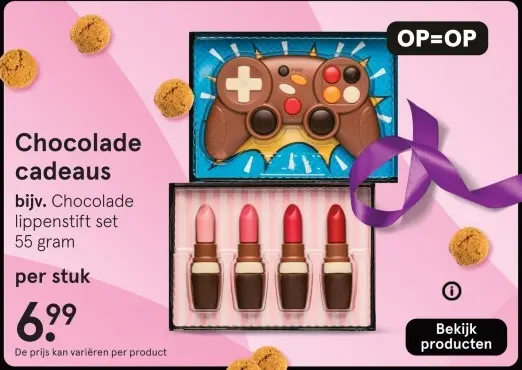 Aanbieding: Chocolade cadeaus