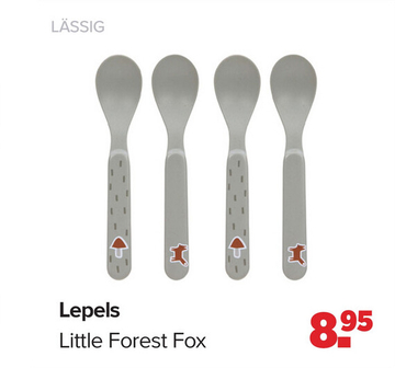 Aanbieding: LÄSSIG Lepels Little Forest Fox