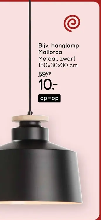 Aanbieding: Hanglamp Mallorca