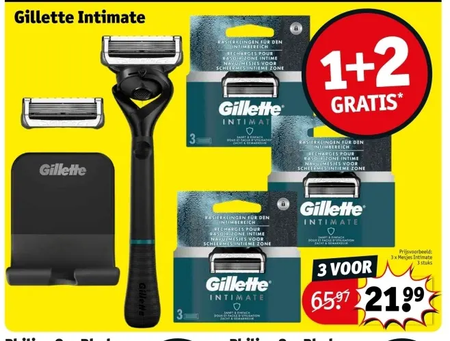Promotie: Gillette Intimate