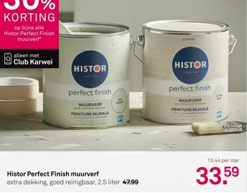 Aanbieding: Perfect Finish muurverf