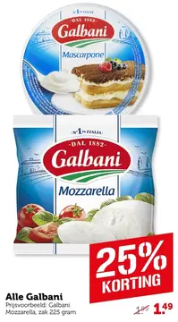 Aanbieding: Alle Galbani