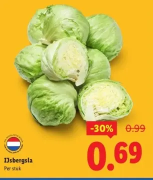 Aanbieding: IJsbergsla