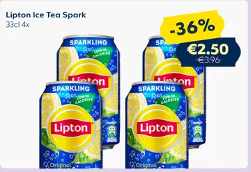 Aanbieding: Lipton Ice Tea Spark