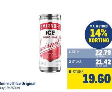 Aanbieding: Smirnoff Ice Original