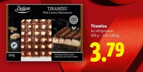 Offre: Tiramisu