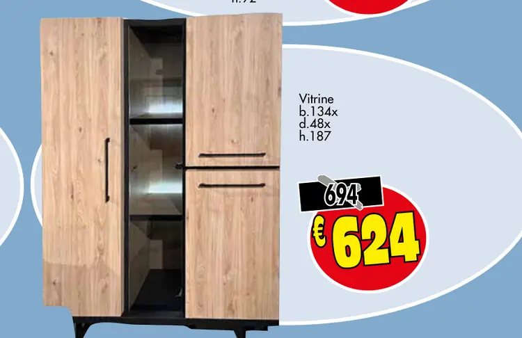 Promotie: Vitrine