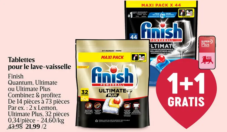 Offre: Tablettes pour le lave-vaisselle