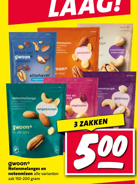 Aanbieding: Notenmelanges en notenmixen